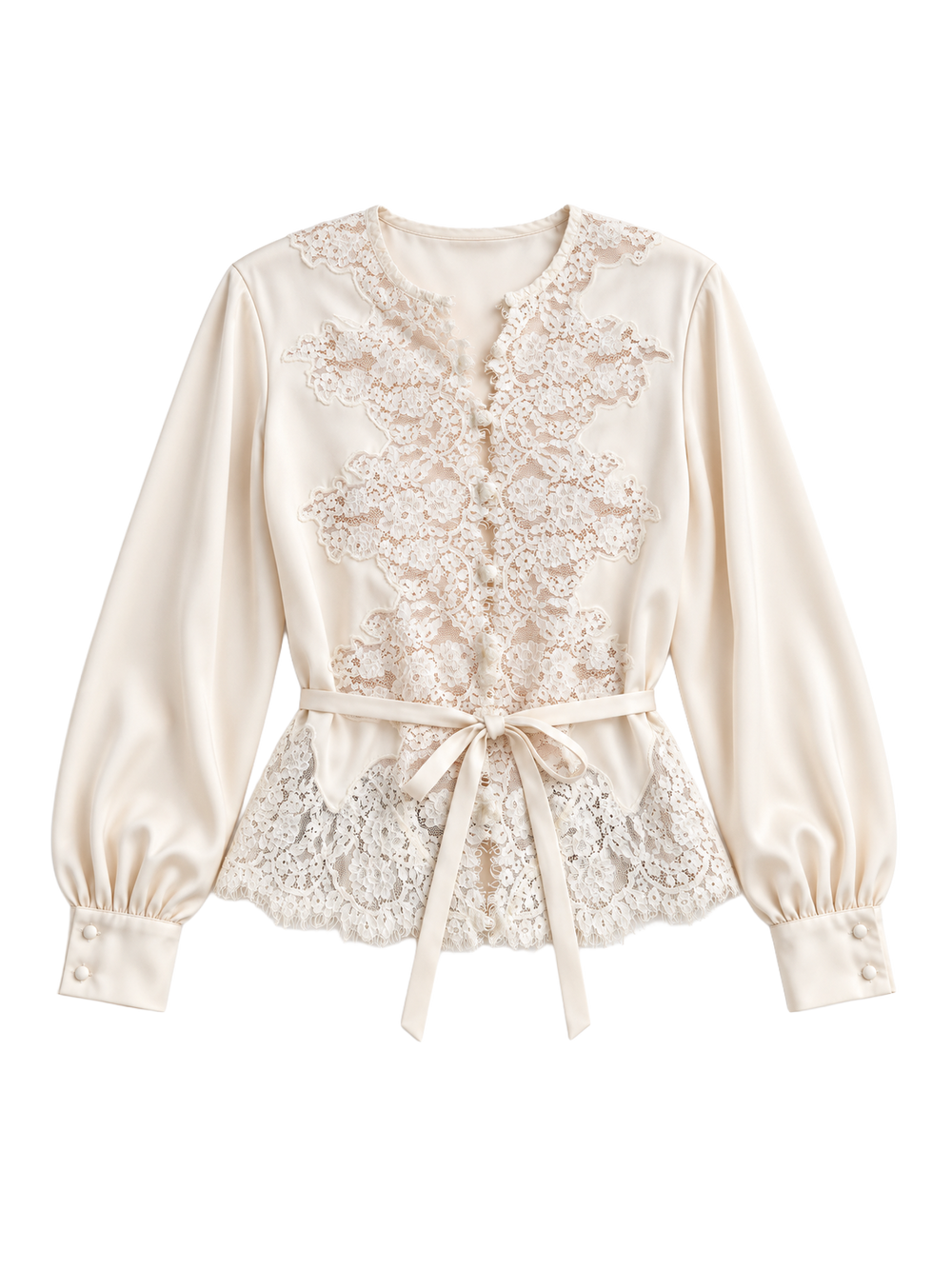Petite Mendigote Telma Blouse Ecru