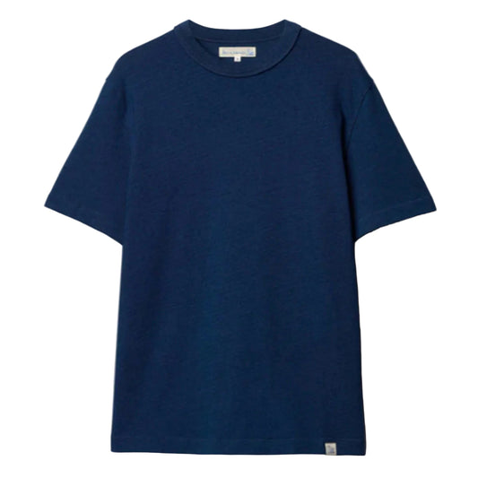 Merz b. Schwanen Tee03 Authentic Jersey T-Shirt Indigo