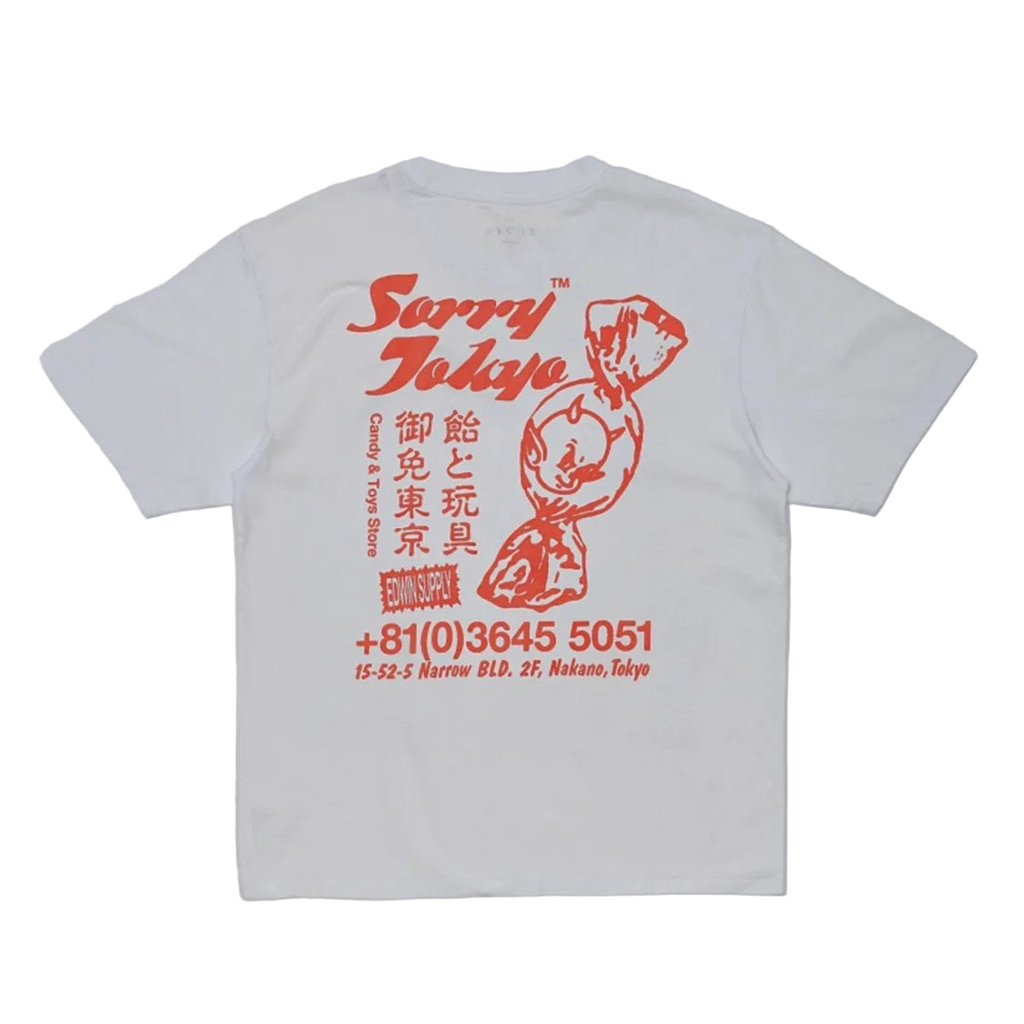 Edwin Sorry Tokyo TS White