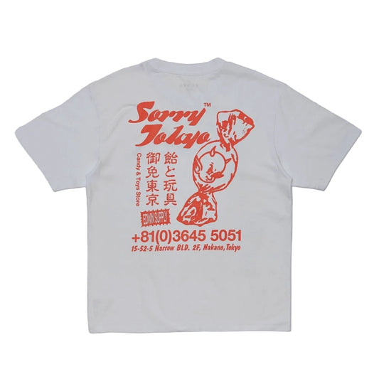 Edwin Sorry Tokyo TS White