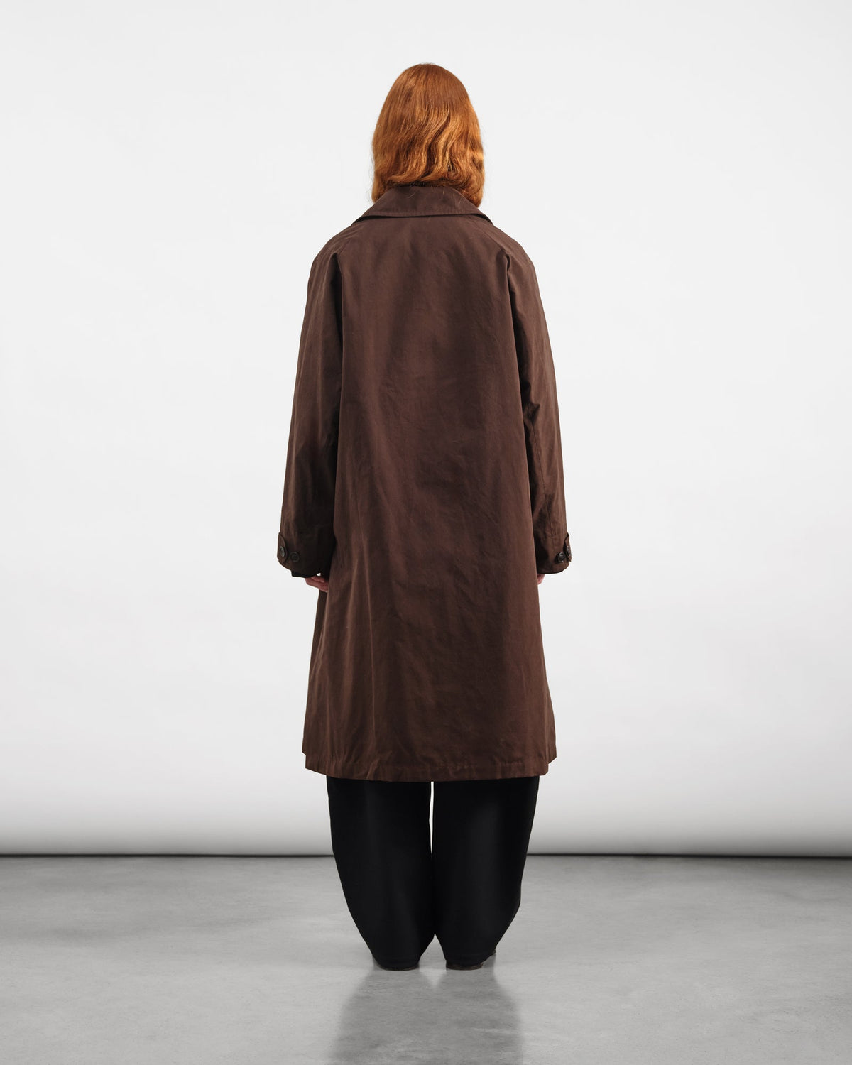 YMC Unisex Tyrell Trench Coat Brown