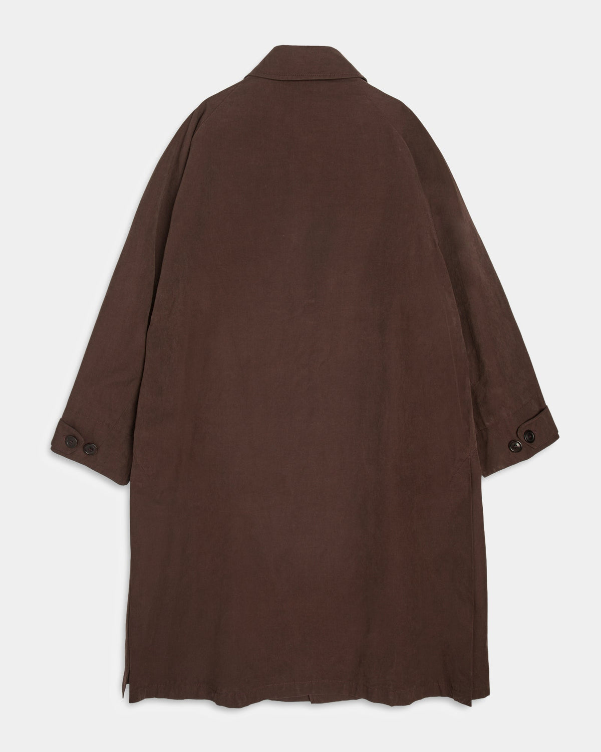 YMC Unisex Tyrell Trench Coat Brown