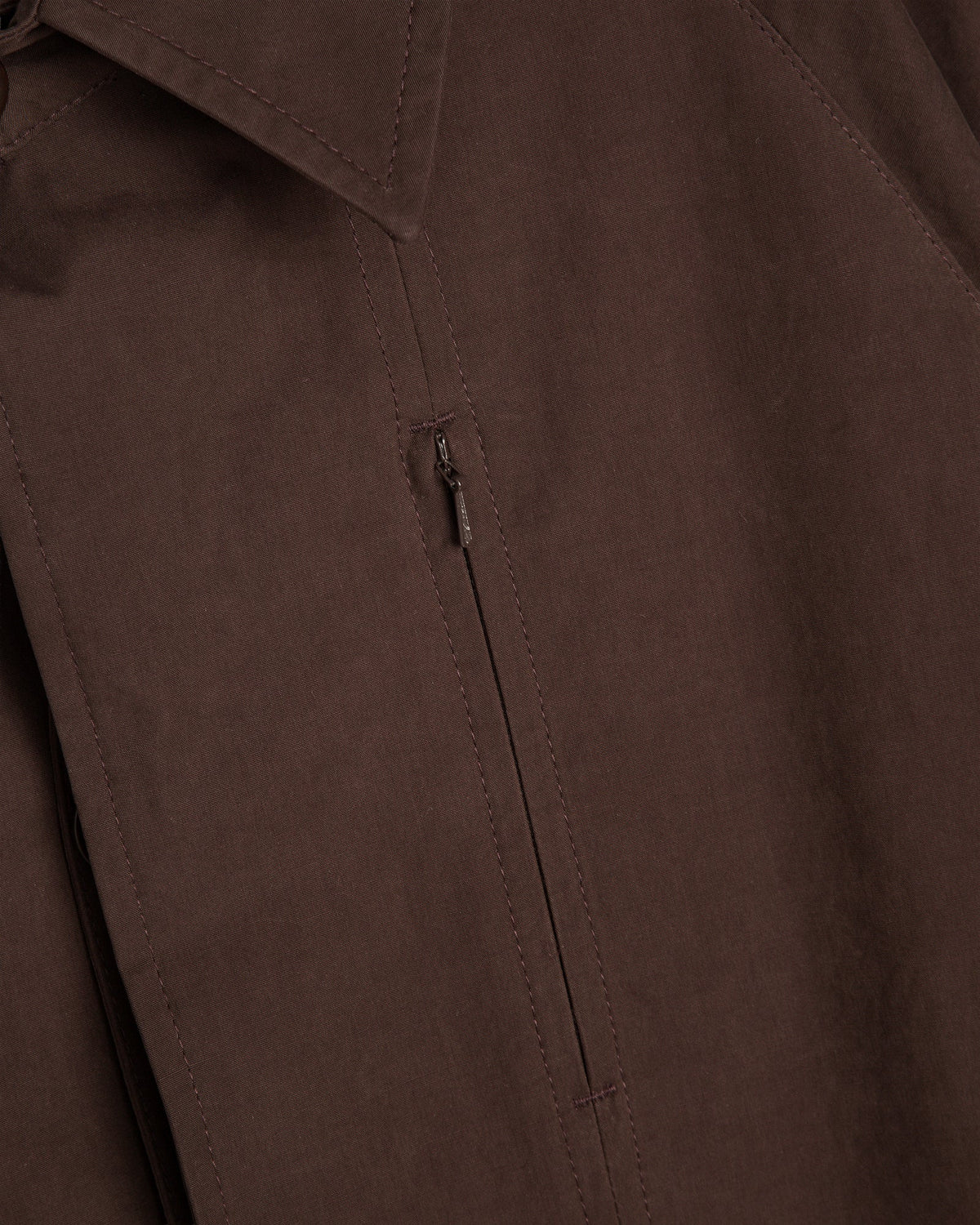 YMC Unisex Tyrell Trench Coat Brown