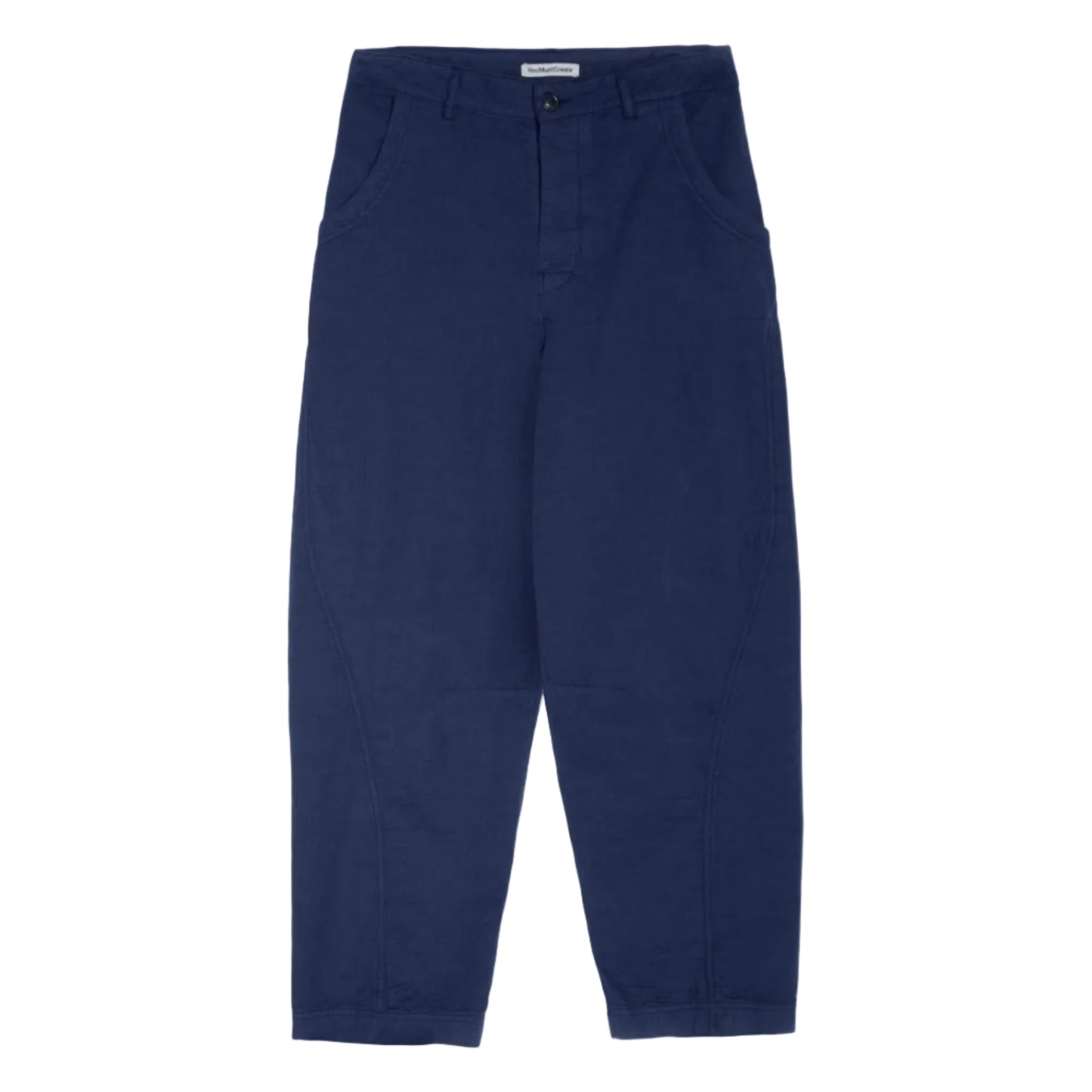 YMC Mens Twisted Seam Trouser Blue