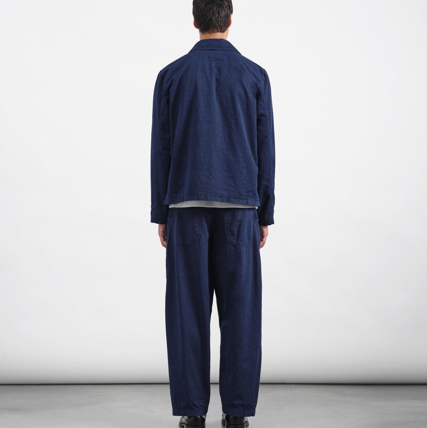 YMC Mens Twisted Seam Trouser Blue