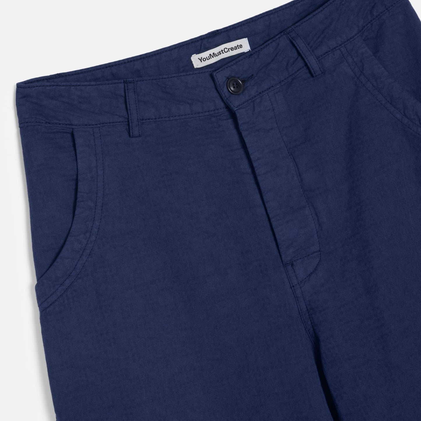 YMC Mens Twisted Seam Trouser Blue