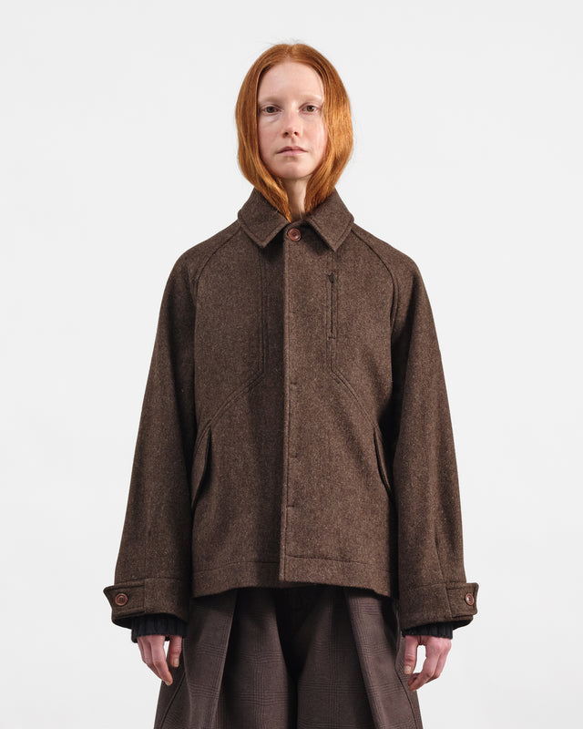 YMC Unisex Harrison Jacket Brown