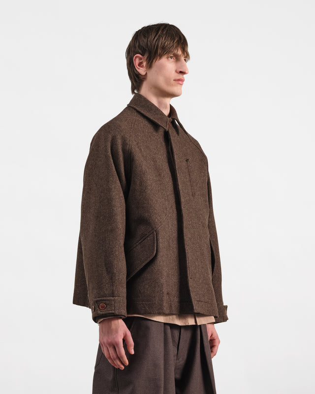 YMC Unisex Harrison Jacket Brown