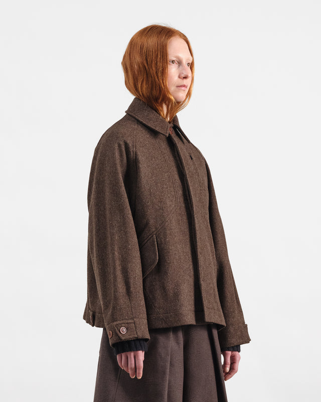 YMC Unisex Harrison Jacket Brown