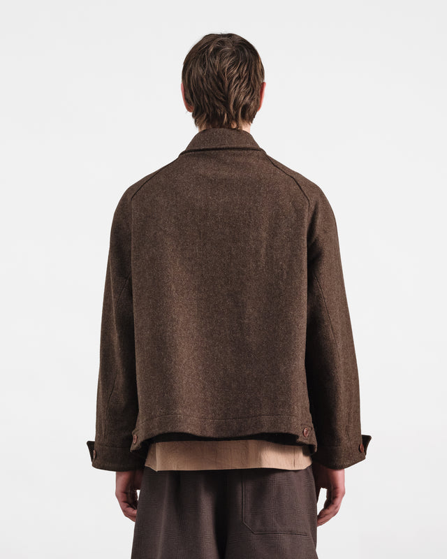 YMC Unisex Harrison Jacket Brown