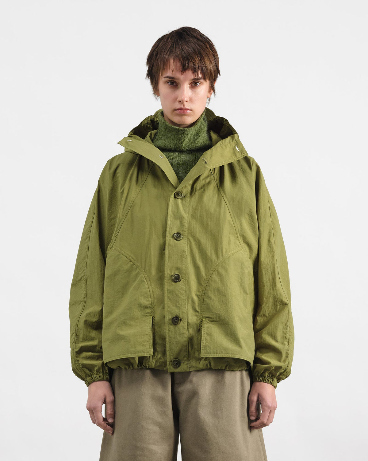 YMC Unisex Bonehead Jacket Green
