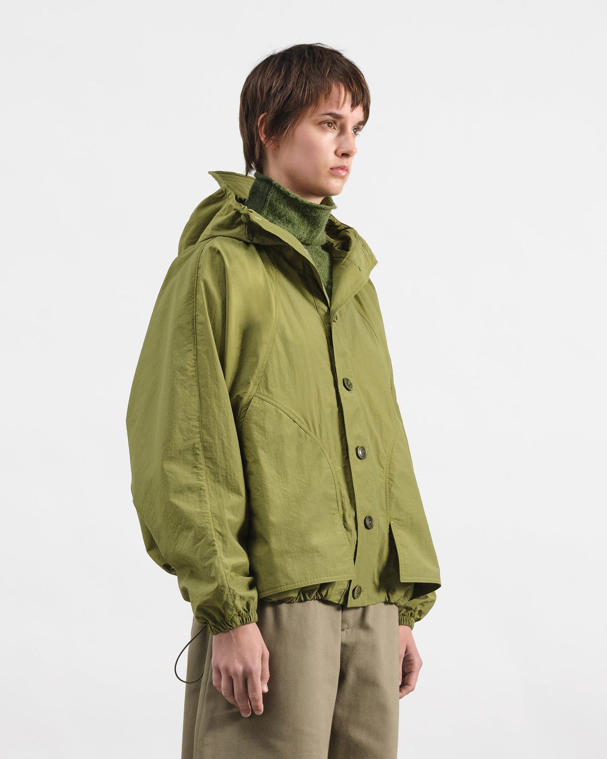 YMC Unisex Bonehead Jacket Green