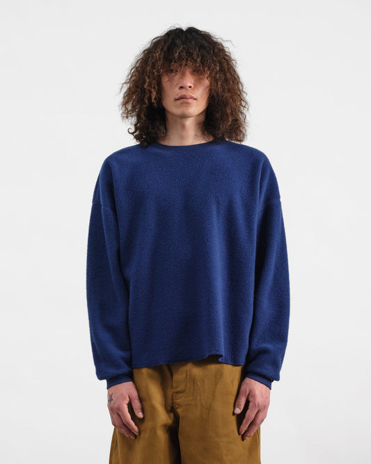 YMC Unisex Studio Sweatshirt Blue