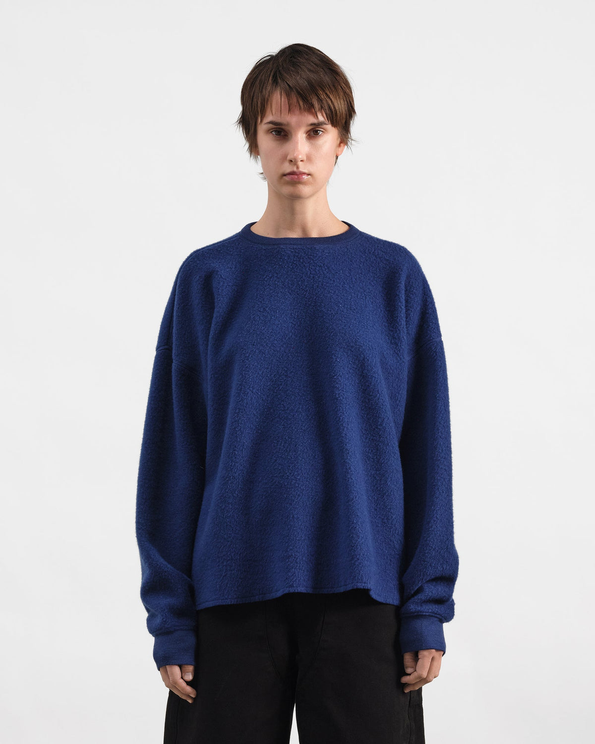 YMC Unisex Studio Sweatshirt Blue