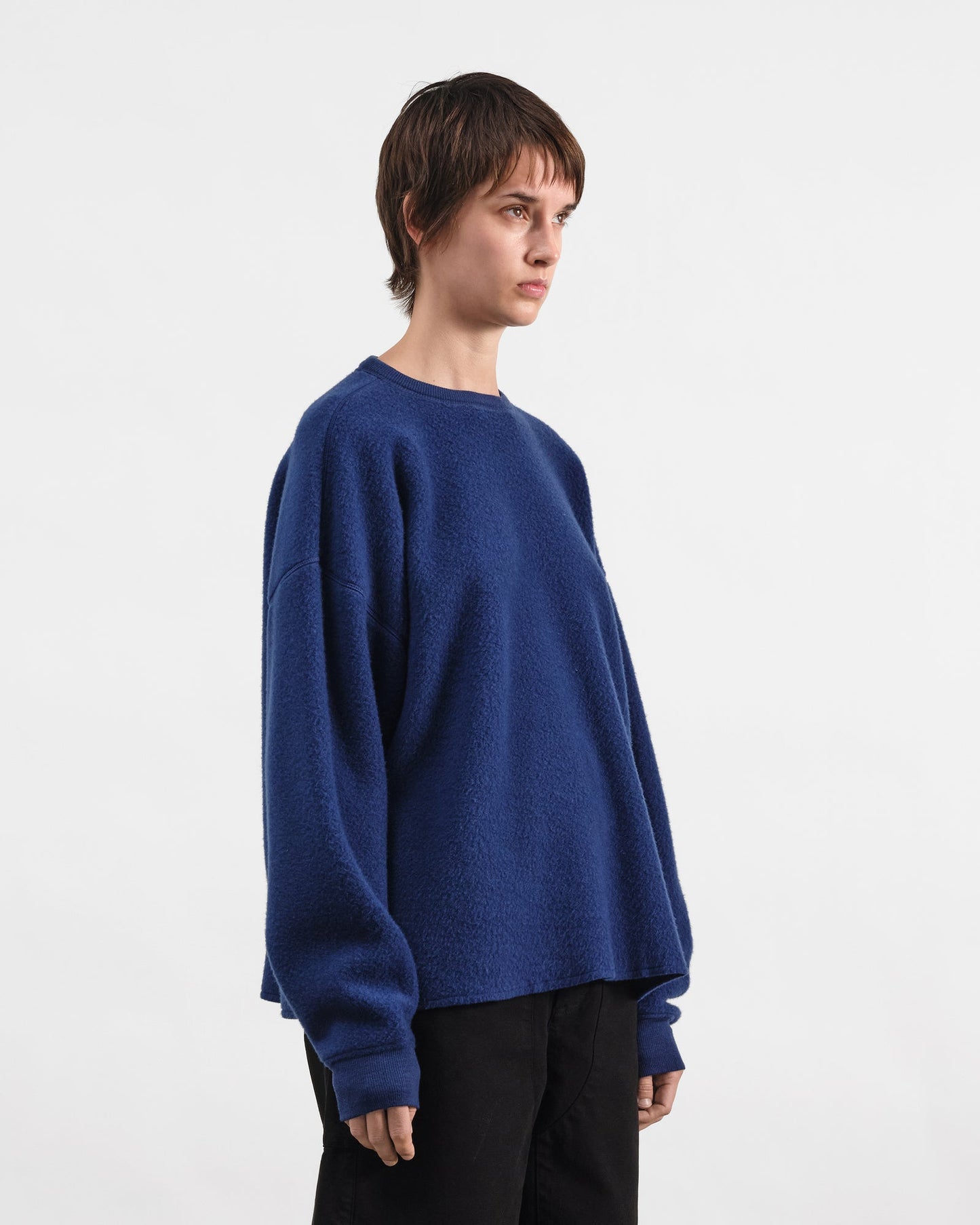 YMC Unisex Studio Sweatshirt Blue