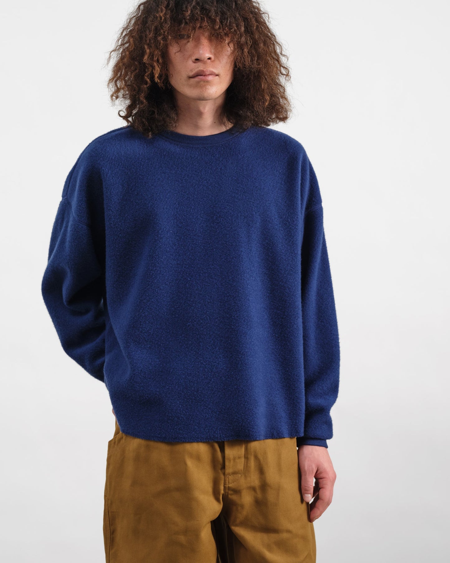 YMC Unisex Studio Sweatshirt Blue