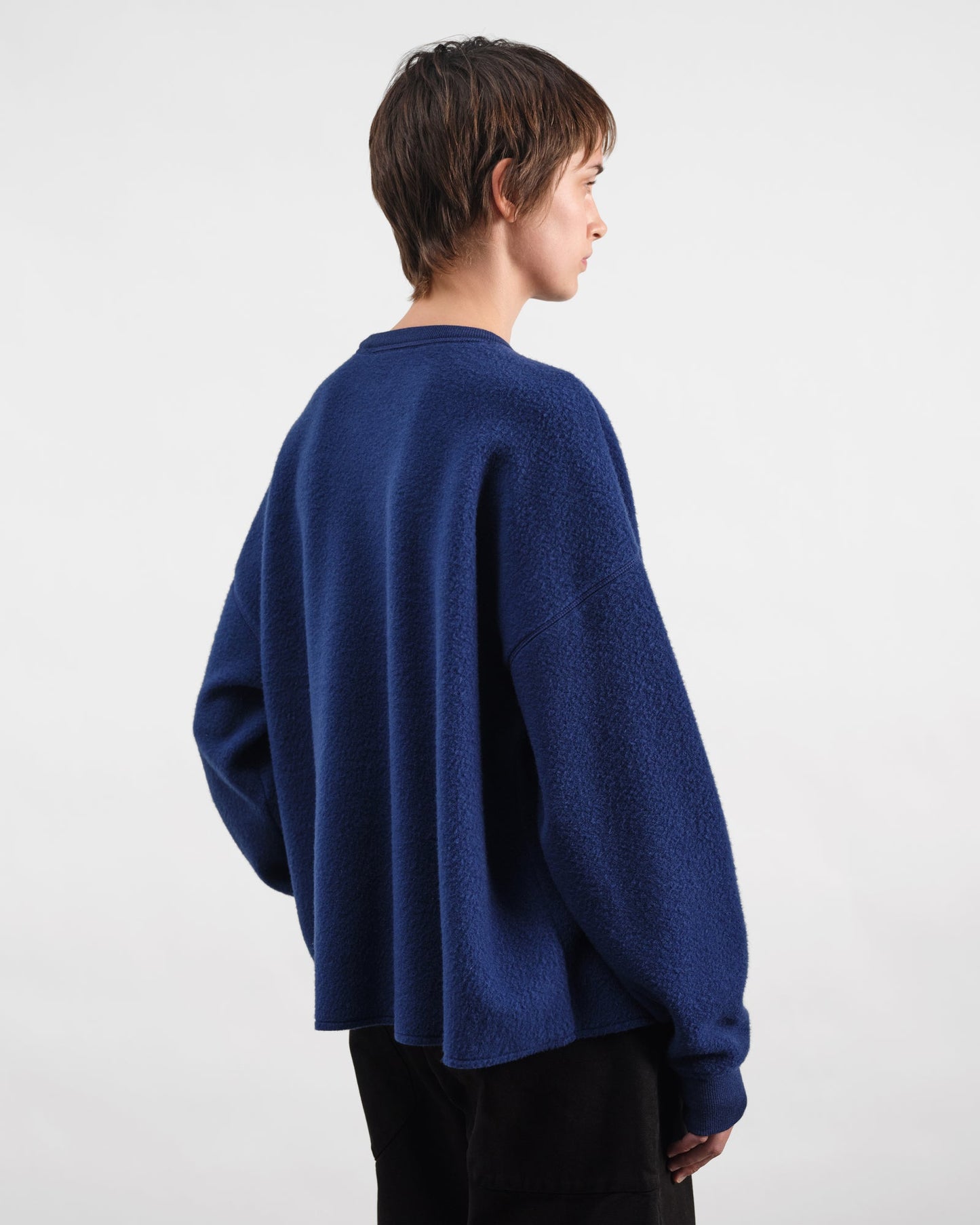 YMC Unisex Studio Sweatshirt Blue
