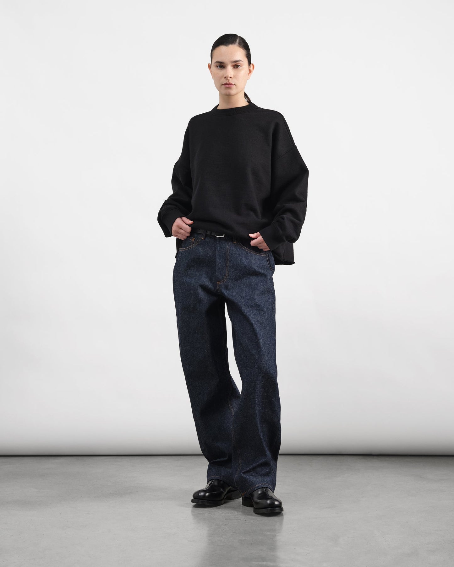 YMC Unisex Studio Sweatshirt Black