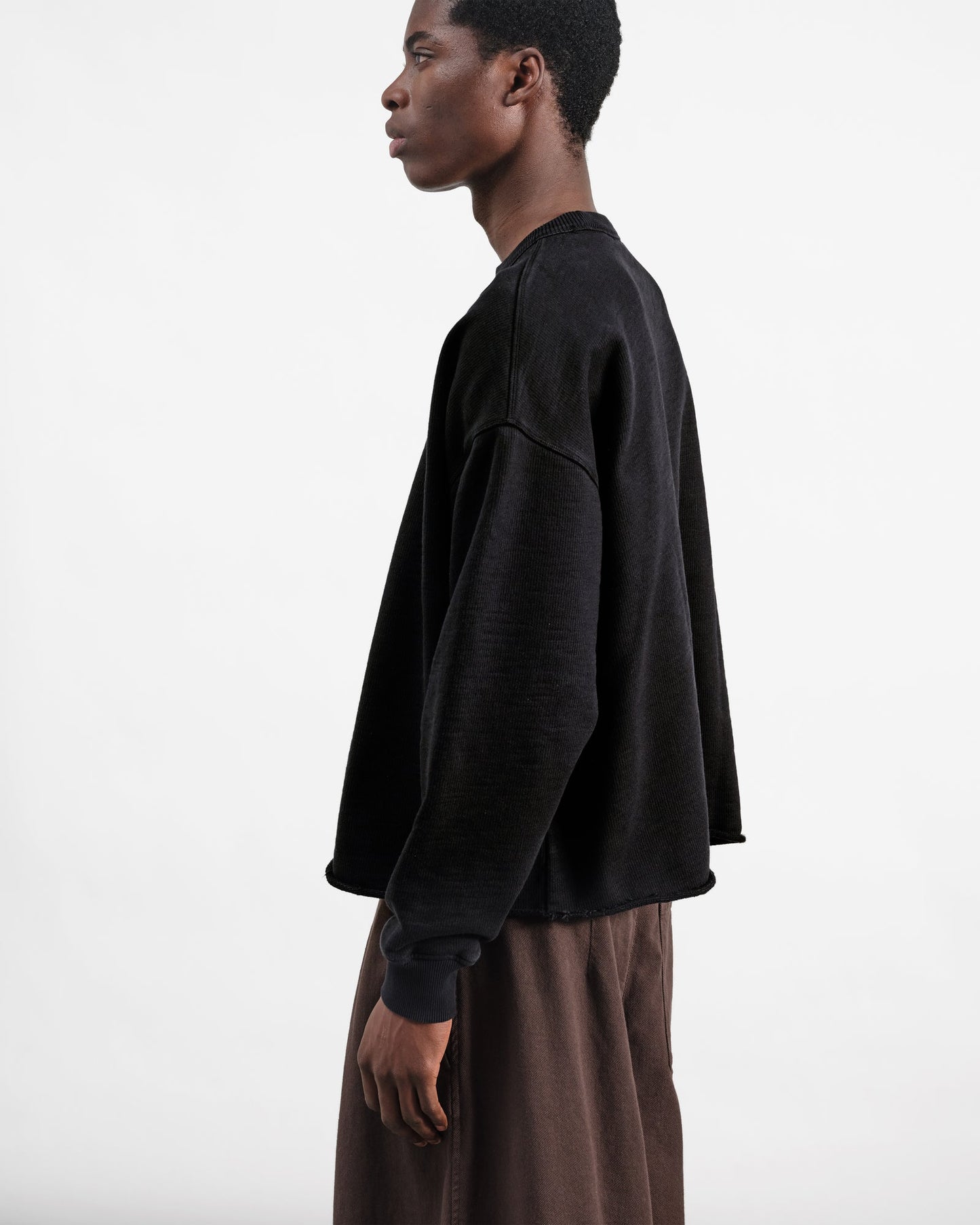 YMC Unisex Studio Sweatshirt Black