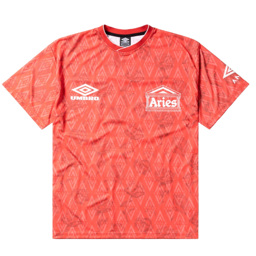 Aries x Umbro Centenary Roses SS Football Jersey Red