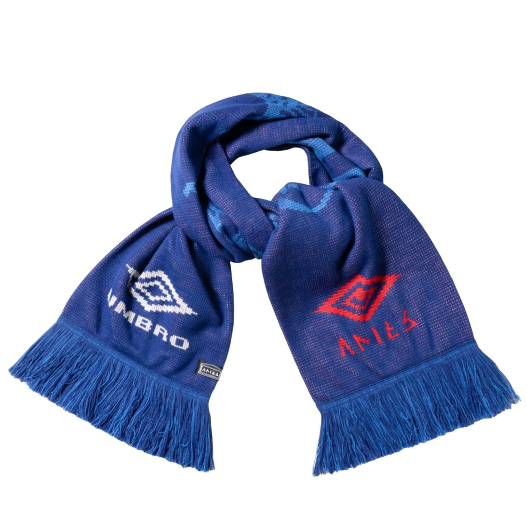 Aries x Umbro Centenary Rose Scarf Blue