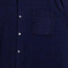 Load image into Gallery viewer, Universal Works Ori Linen Mix Road Shirt Indigo
