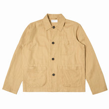 Load image into Gallery viewer, Universal Works Linen Cotton Field Jacket  Sand
