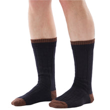 Load image into Gallery viewer, Universal Works Wool Hike Sock Navy
