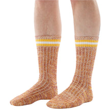 Load image into Gallery viewer, Universal Works Everyday Stripe Sock Yellow
