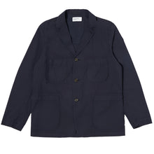 Load image into Gallery viewer, Seersucker Five Pocket Jacket Navy
