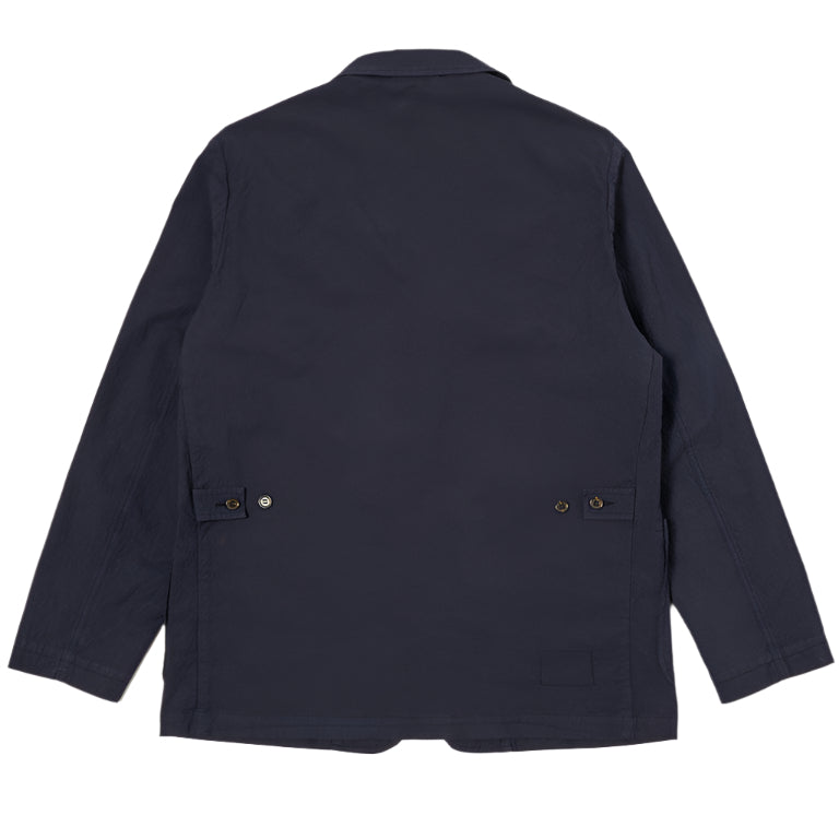 Seersucker Five Pocket Jacket Navy