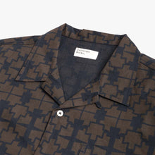 Load image into Gallery viewer, Universal Works Road Shirt Mitla Print Navy
