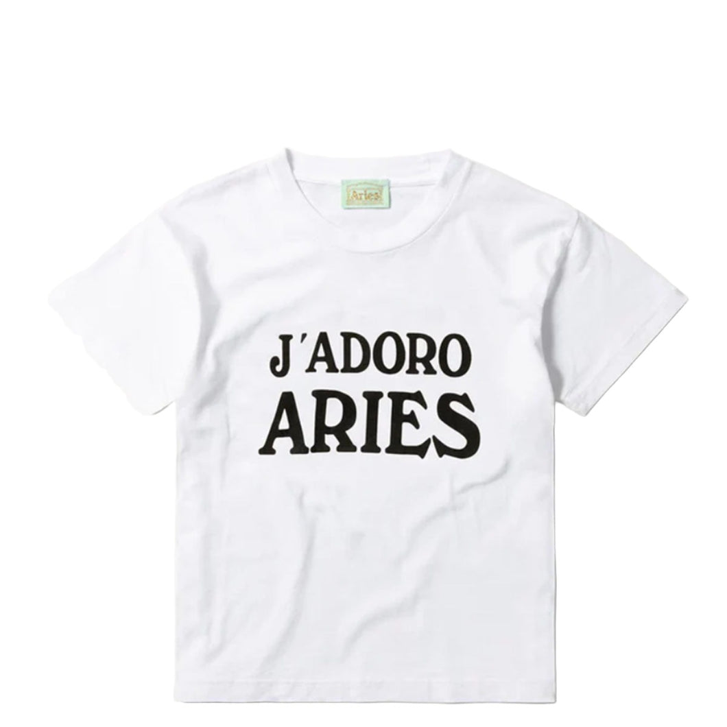 Aries J'Adoro Aries SS Tee White