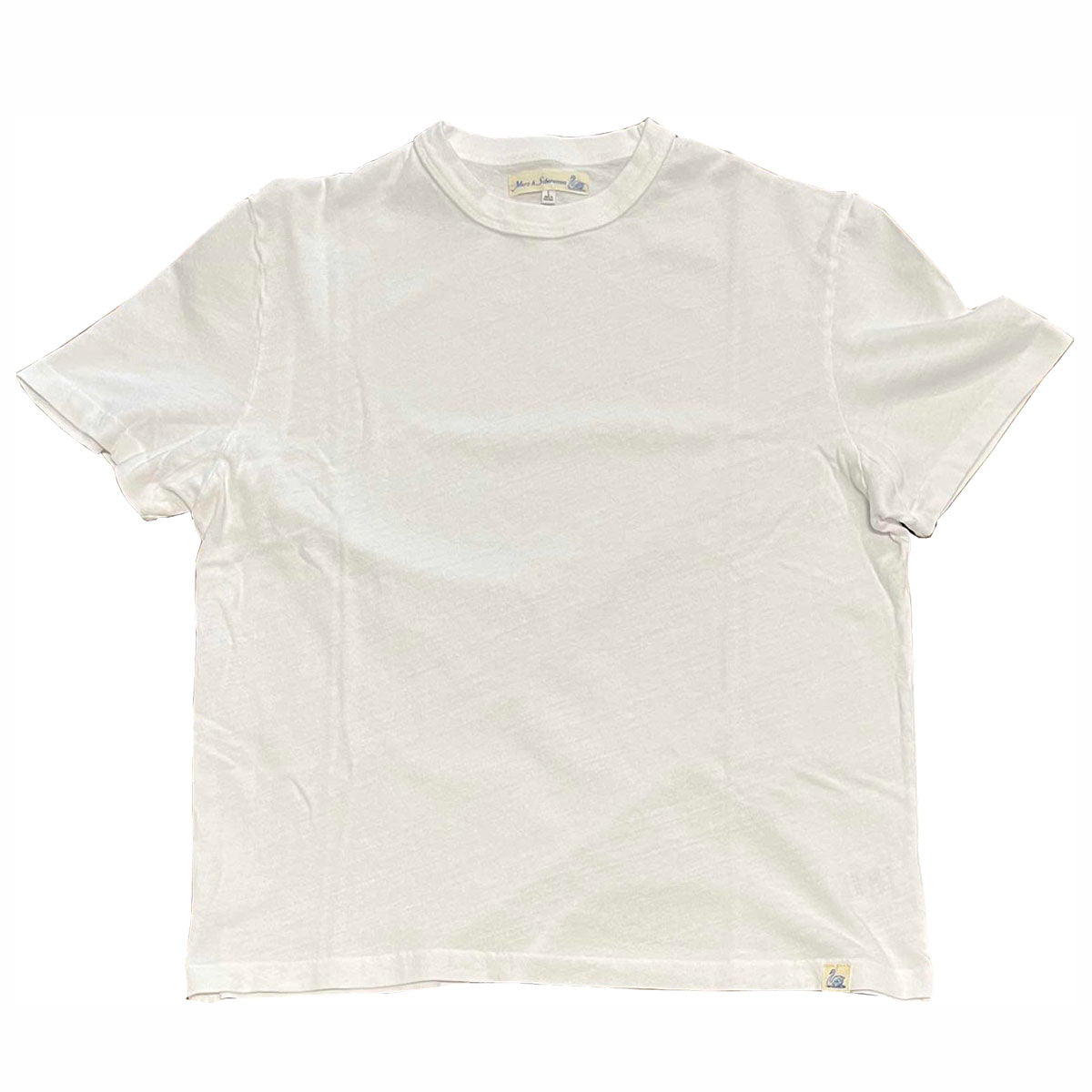 Merz b. Schwanen Tee03 Authentic Jersey T-Shirt Crisp White