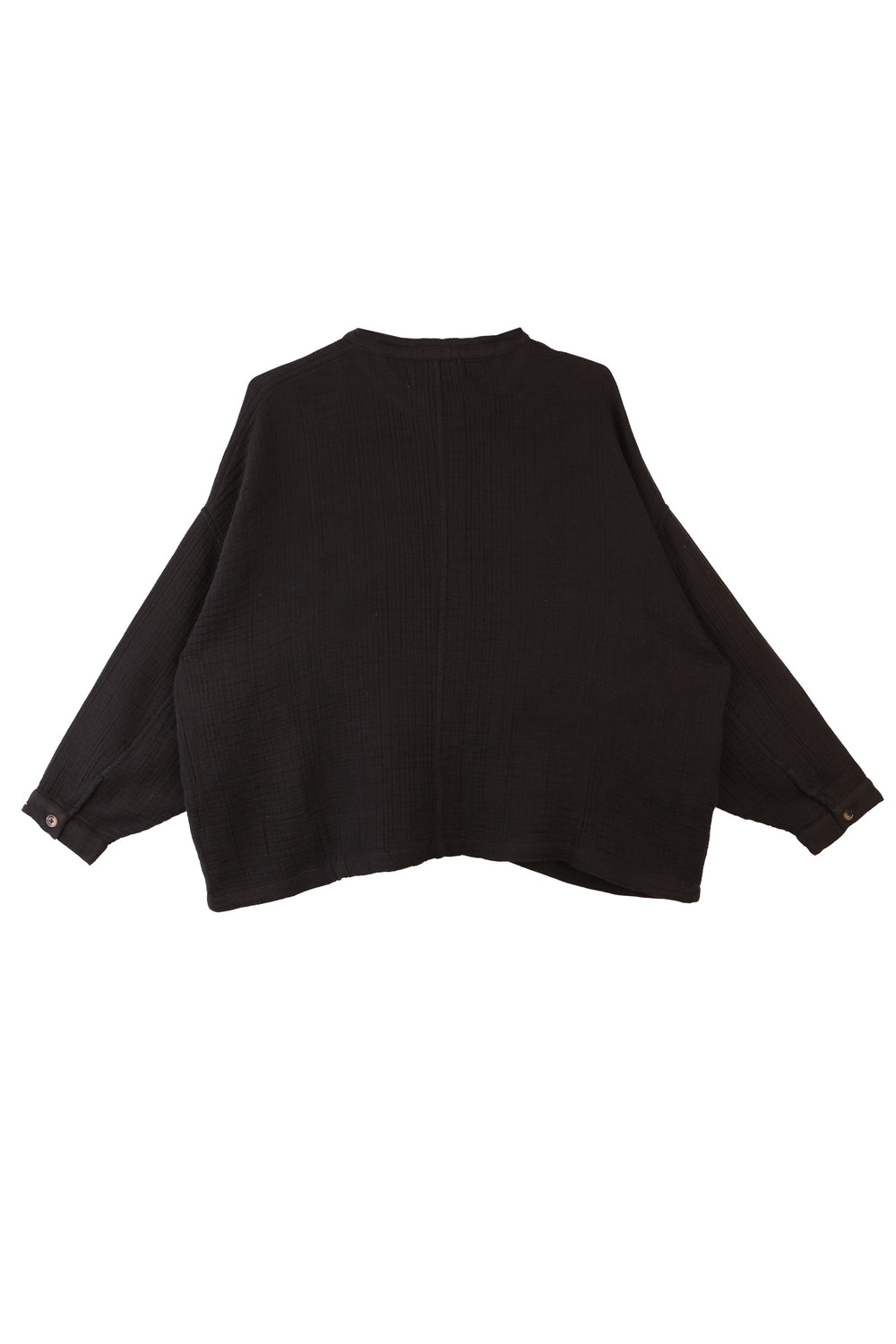 L.F.Markey Wide Chore Coat Longline Black