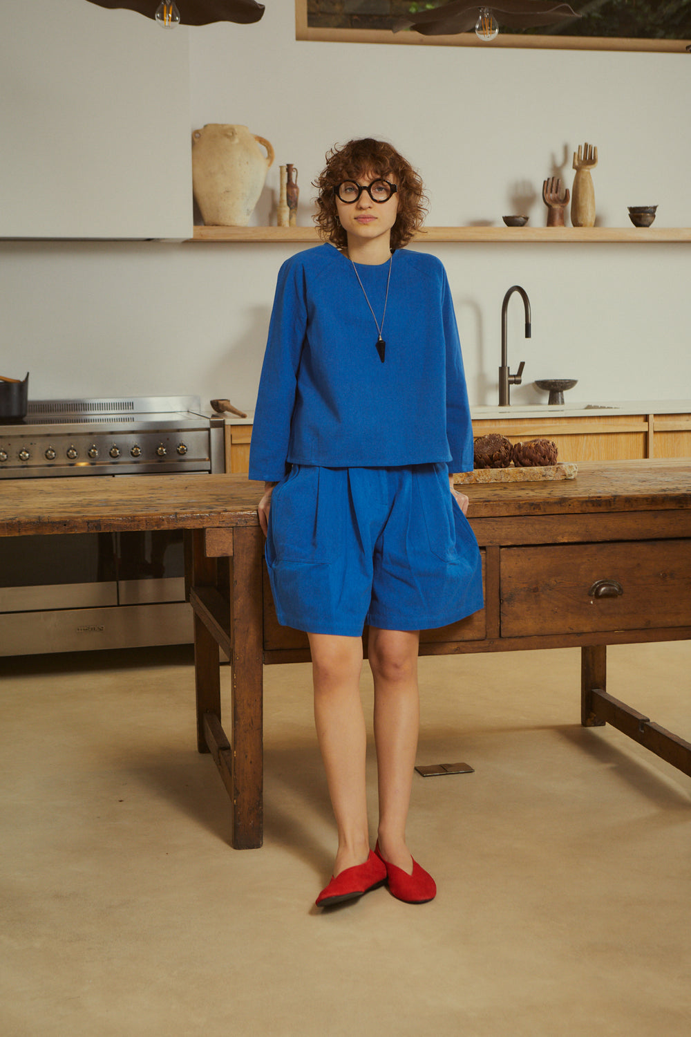 L.F.Markey Workshorts Cobalt