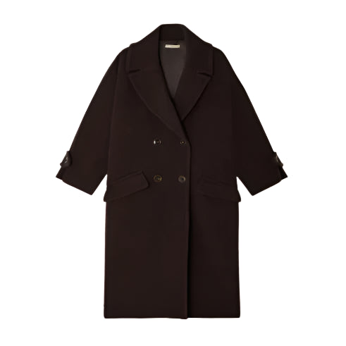 Sessun Mia Long Coat Coffea