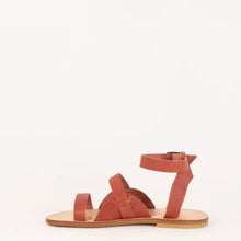 Load image into Gallery viewer, Sessun EOS Spartiate Sandals Leather Brandy
