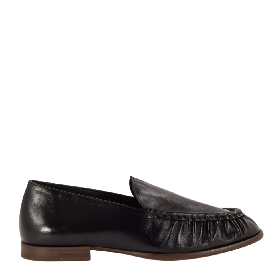 Sessun Ayano Loafer Black Leather