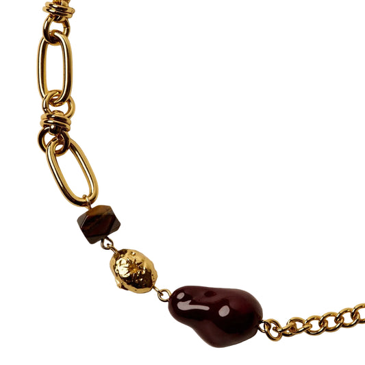 Sessun Niova Necklace Coffea dore