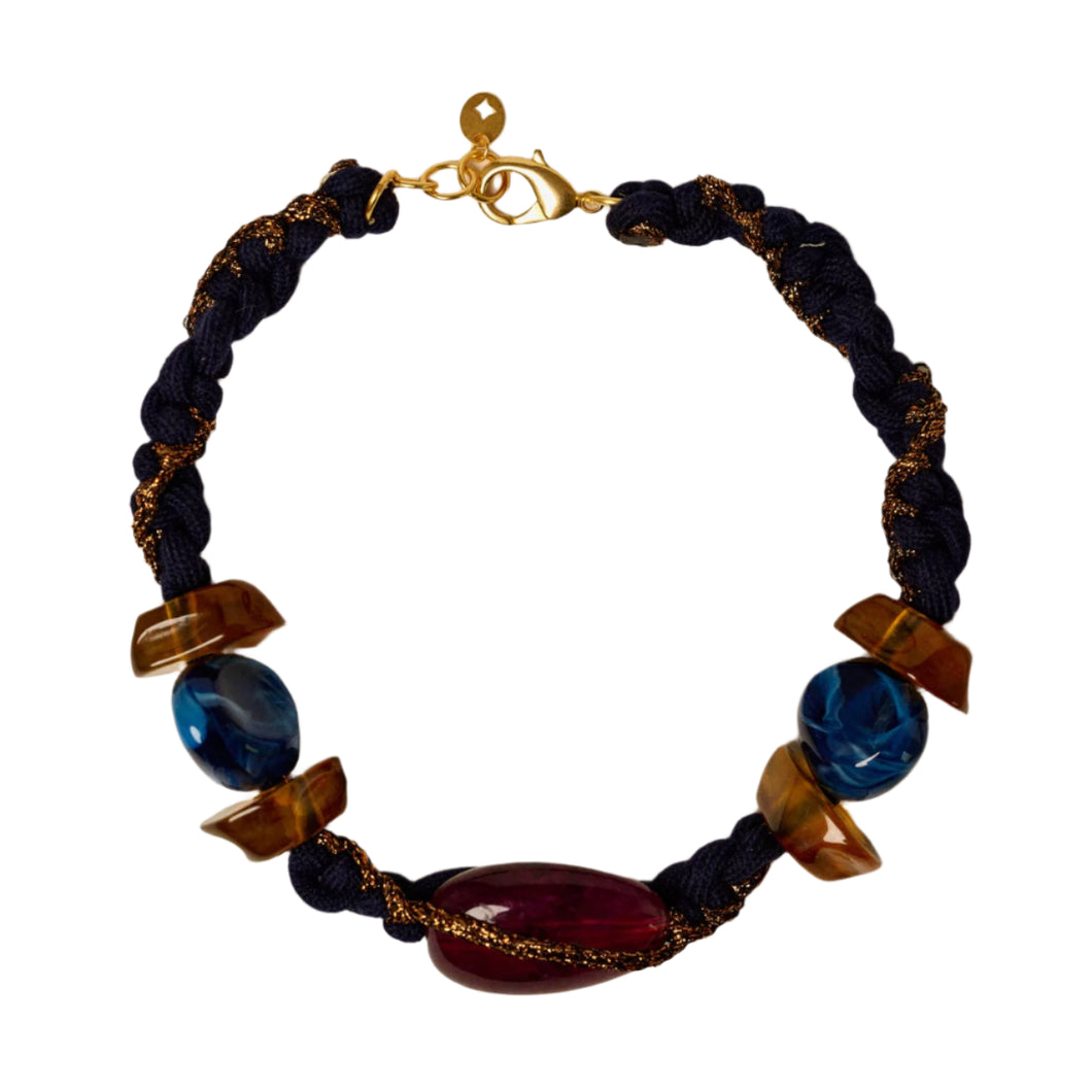 Sessun Anneli Necklace Tiger Blue