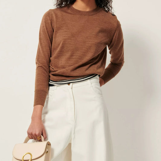 Sessun Amor Jumper Camel