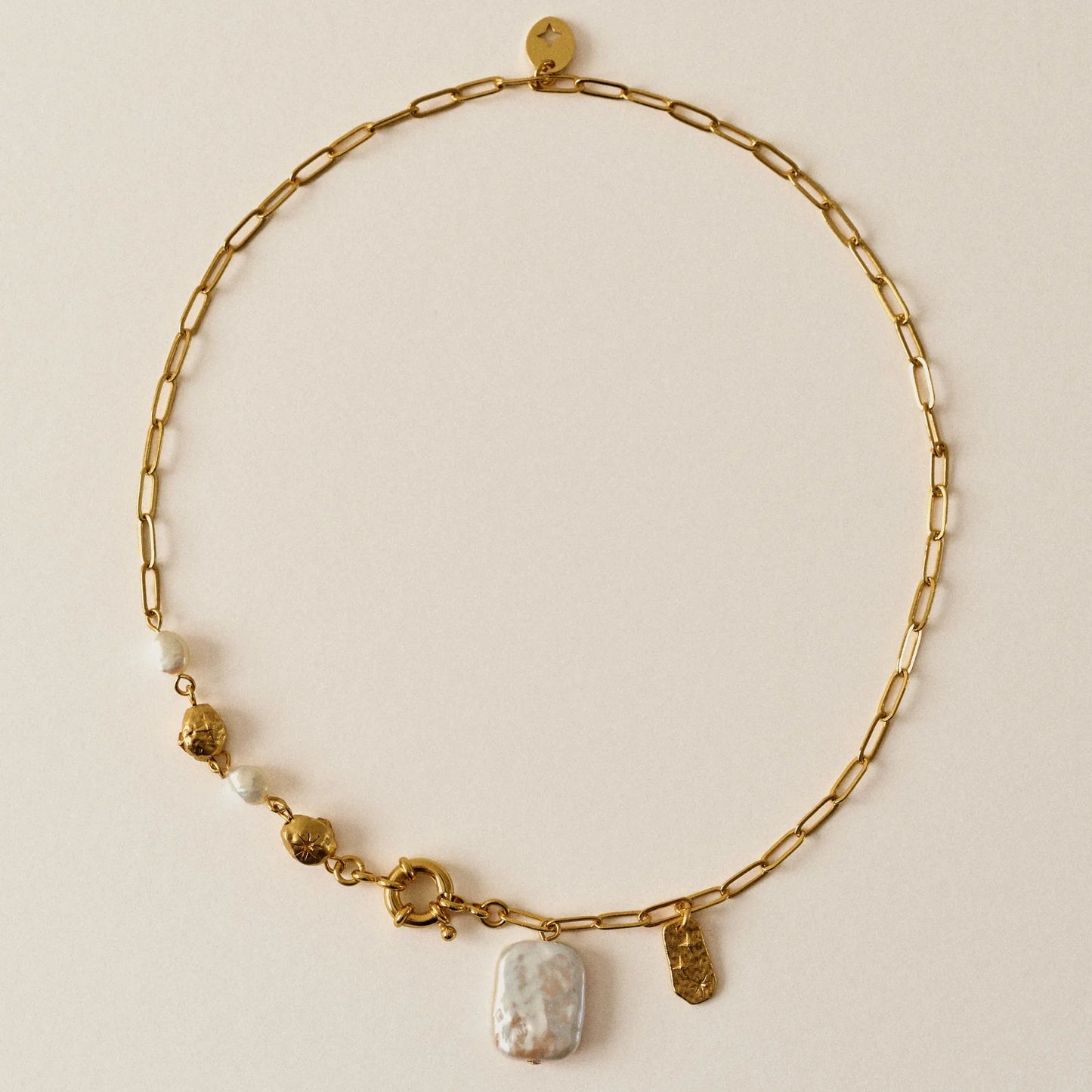 Sessun Choya pearl Necklace Dore