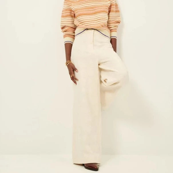 Sessun Cap kraft Trousers Fleur de Sel