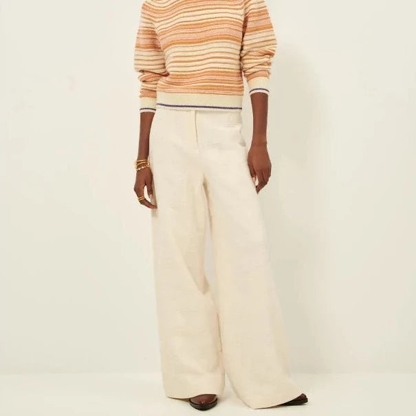 Sessun Cap kraft Trousers Fleur de Sel