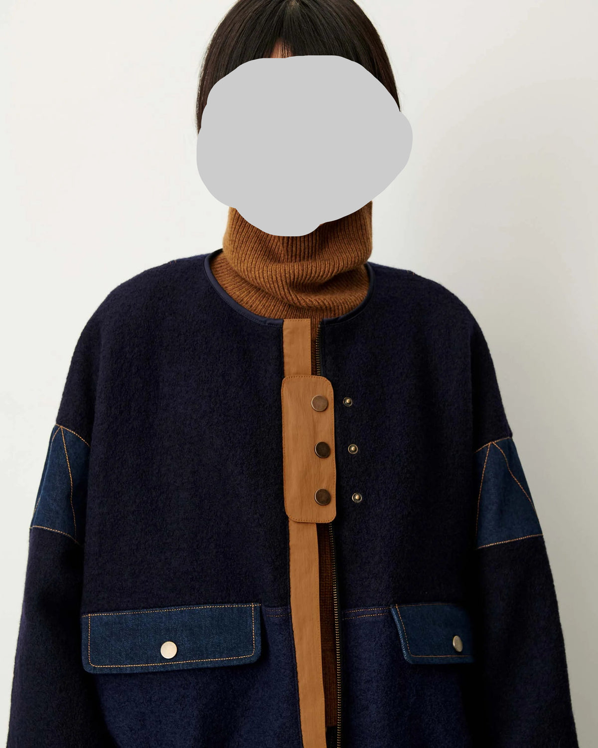 Sessun Cold Night Jacket Indigo Mood