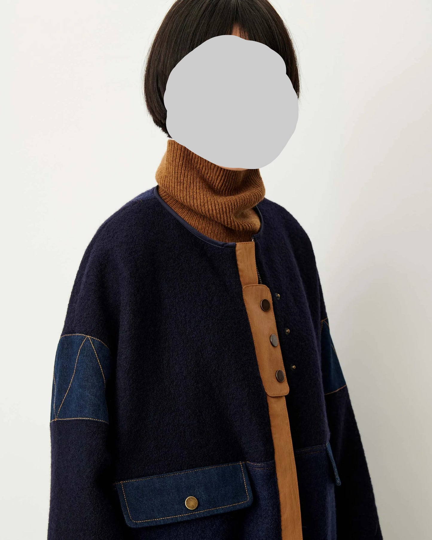 Sessun Cold Night Jacket Indigo Mood