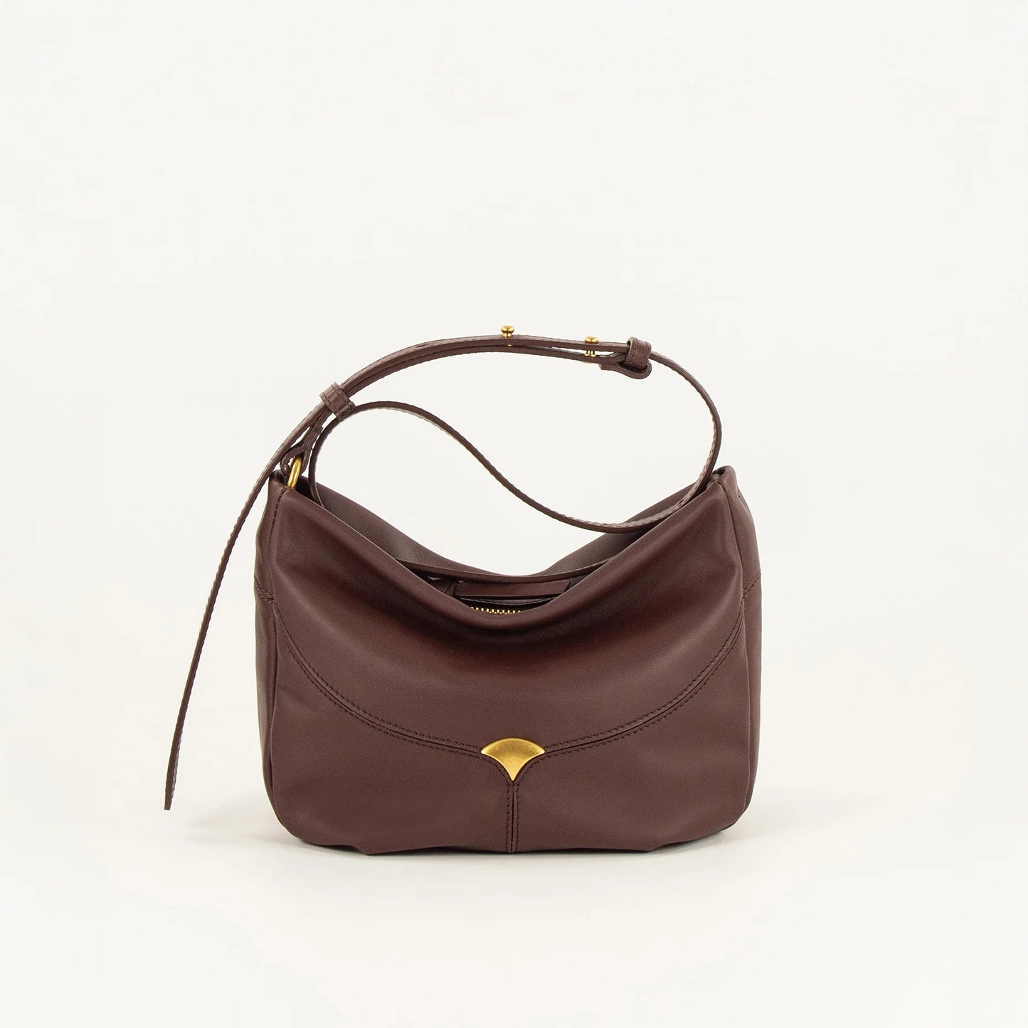Sessun Divilio small Coffea Leather