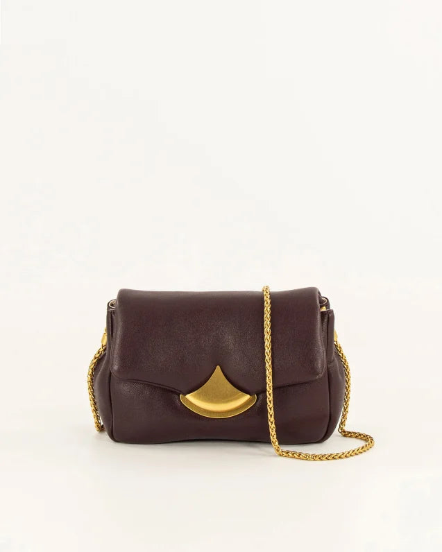 Sessun Diviluz Puffy Chain Bag Deeplum