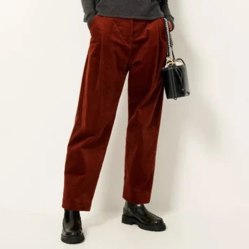 Sessun Savile Row Cord Trousers Copper